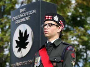 Essex and Kent Scottish Regiment cadet Devin Walker is heading to the European battlefields of  the First World War after researching the 1917 death in Ypres of a local soldier.