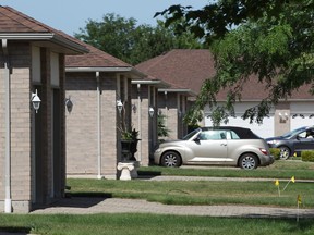 An example of a "snout houses" can be seen on Gapam Court n South Windsor. The city of Windsor planners are proposing a ban on that style of home.