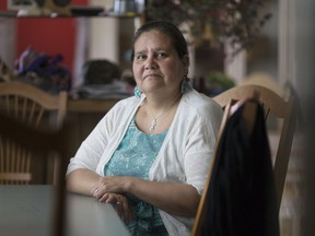 Bev Jacobs, an Indigenous lawyer hired by the University of Windsor's law school, is shown in her home on the Six Nations Indian Reserve southeast of Brantford, July 12, 2017.