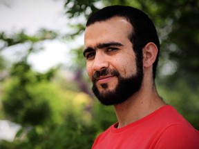 Former Guantanamo Bay prisoner Omar Khadr, 30, is seen in Mississauga on July 6, 2017.