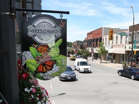 Downtown Leamington looking west on Talbot Street. on July 20, 2017.