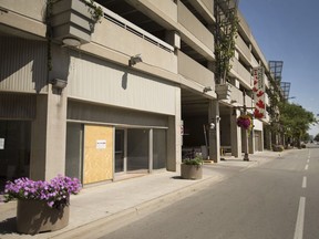 The City of Windsor-owned Pelissier Street parking garage is shown on July 30, 2017.