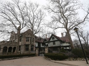 Willistead Manor in Windsor's Walkerville neighbourhood is shown on Jan. 25, 2017.