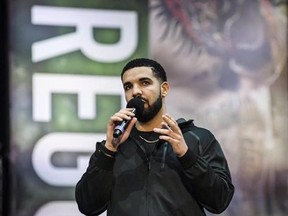 Drake makes an appearance during the Floyd Mayweather and Conor McGregor promotional tour stop in Toronto on Wednesday, July 12, 2017, for their upcoming boxing match in Las Vegas. Drake&#039;s record-breaking reign on the Billboard charts is over.The chart-tracking brand says the Toronto rapper&#039;s unprecedented run of 431 consecutive weeks on the Billboard Hot 100 has ended.THE CANADIAN PRESS/Christopher Katsarov