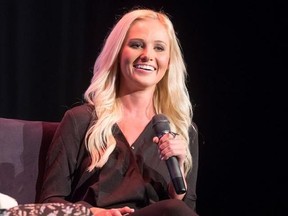 FILE - In this Aug. 29, 2017 file photo, conservative commentator Tom Lahren attends Politicon in Pasadena, Calif. Fox News Channel has hired Lahren, who has hosted shows on The Blaze and One America News Network along with working for a political action committee supporting President Donald Trump. The network said on Wednesday, Aug. 30, that Lahren will have a ‚Äúsignature role‚Äù on a digital product under development and be a commentator on the network‚Äôs opinion programming. (Photo by Colin