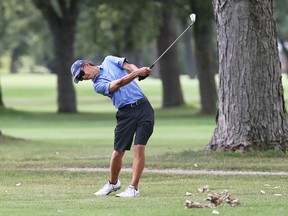Essex's James Hill captured the junior boys' division title on Friday at the Jamieson Junior Golf Tour stop at Erie Shores on Friday.