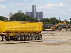 The site of the former General Motors transmission plant in Windsor is shown on Aug. 27, 2017.