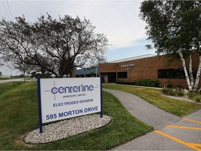 CenterLine Ltd. offices in Windsor are shown on Aug. 21, 2017. The company has plans to expand by erecting an 85,000-square-foot building.