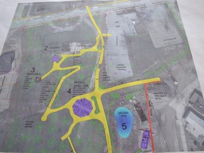 File photo of the plans for Mettawas Park in Kingsville.