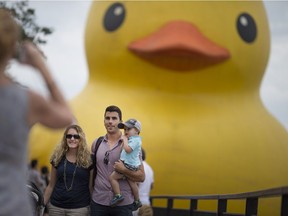 Updated: From deflated to elated — world's largest rubber duck thrills