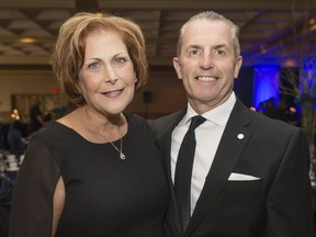Bethe and Sheldon Jarcaig were honoured at the Jewish National Fund of Windsor Negev Dinner held at the Caboto Club.