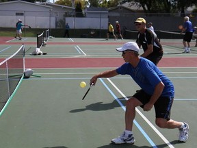 Pickle ball is one sport that is appealing to seniors.