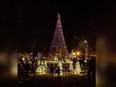 A display from the RIver Lights Winter Festival in Amherstburg.