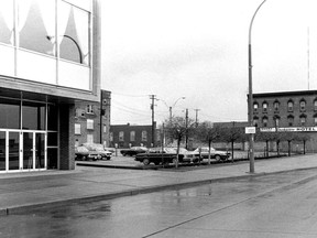 Riverside Driver in front of the Cleary Auditorium is shown in this historic file photo.