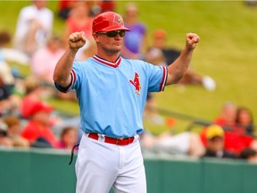 Memphis Redbirds manager Stubby Clapp has been named the Pacific Coast League manager of the year.