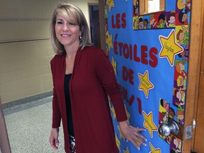 St. Joseph's Elementary School principal Linda DiPasquale is shown at the River Canard school on Aug. 23, 2017.