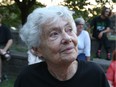 Holocaust survivor Anne Beer attends a vigil Wednesday night to bring love, prayers and good intentions for Charlottesville, Va., and any other communities and individuals who face persecution at the hands racism, bigotry, anti-semitism and xenophobia. The candlelight vigil was held at Mackenzie Hall in Windsor.