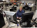 (file) 911 communicator Debbie Rafuse works in the 911 dispatch centre at Windsor Police headquarters on Jan. 14, 2011.     