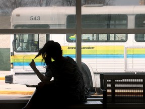 A 2012 file photo of the interior of Transit Windsor's downtown bus depot.