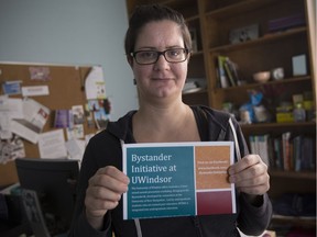 Emily Rosser, a professor of women's and gender studies, is conducting a gift card incentive program to get students to take a Bystander Initiative workshop that aims to prevent sexual assault.