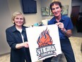 Connie Martin, executive director of Maryvale Adolescent and Family Services, and family physician Dr. Pat Smith are organizing the annual Stigma Enigma event. The goal of the event is to increase awareness and need of community involvement in dealing with mental illness. They are shown at Smith's office in Windsor on Sept. 12, 2017.