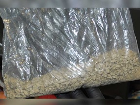 An image of suspected heroin seized by Windsor police in a raid on a residence in the 500 block of Aylmer Avenue on Sept. 26, 2017.