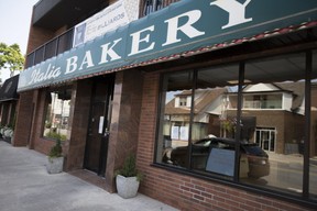 The exterior of the Italia Bakery is pictured Sunday, Sept. 10, 2017.