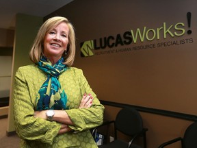 Maureen Lucas, founder of LucasWorks is shown at her Windsor office on Wednesday, Dec. 7, 2016.