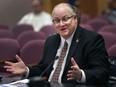 Stephen MacKenzie, CEO of the WindsorEssex Economic Development Corporation, speaks at a council executive committee meeting on Sept. 25, 2017.