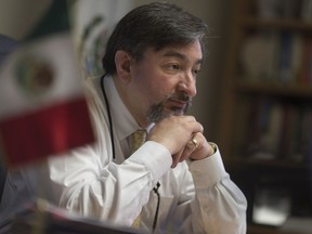 Mexican Consul Alberto Bernal Acero is pictured at the consulate of Mexico in Leamington,Thursday, May 4,  2017.