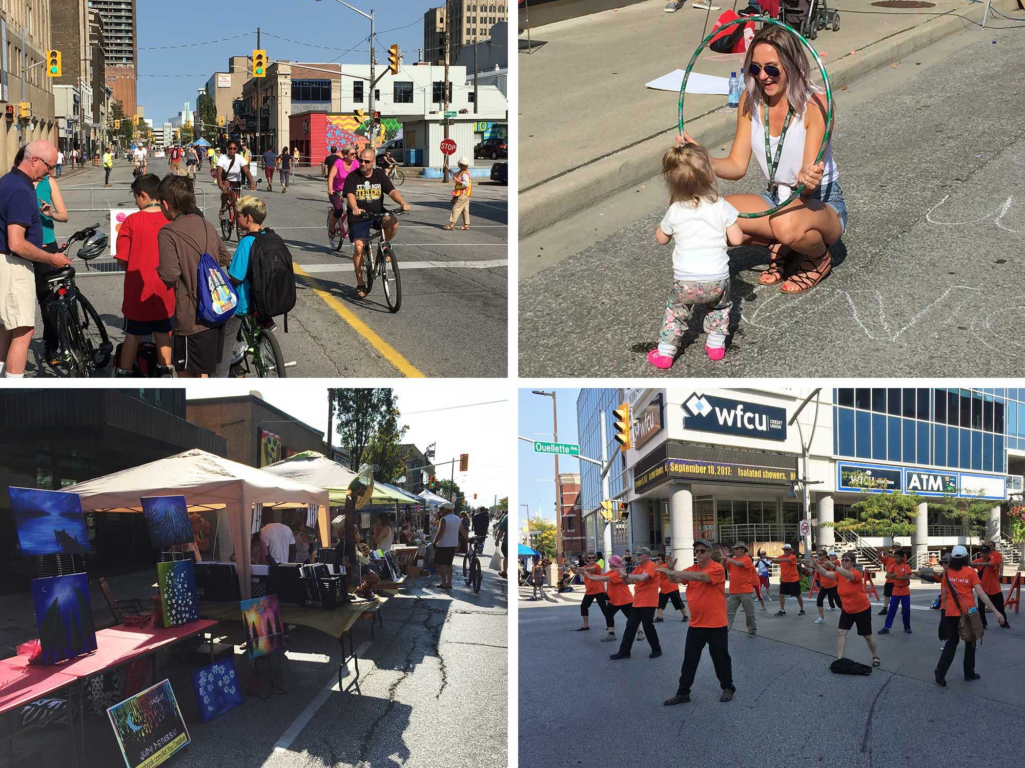 Crowds flock to bigger and better Open Streets Windsor Windsor Star