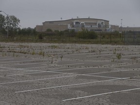Additional free parking will be available for Windsor Spitfires home games this season at the Lear lot, which is pictured Sept. 18, 2017.