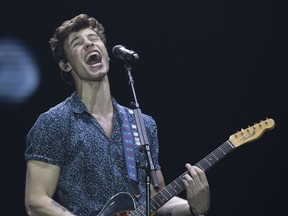 Shawn Mendes

FILE - In this Sept. 16, 2017, file photo, Canadian singer Shawn Mendes performs at the Rock in Rio music festival in Rio de Janeiro, Brazil. Mendes announced on Sept. 22, 2017, that he was launching an online fundraiser to help those affected by the Sept. 19 earthquake in Mexico. (AP Photo/Leo Correa, File) ORG XMIT: PAPM103

SEPTEMBER 16, 2017 FILE PHOTO
Leo Correa, AP