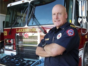Francois Brule, a captain with the Lakeshore Fire Department, raised $17,400 for two local charities after competing in the Tunnel Hill 100-mile ultra race in Vienna, Ill., a few weekends ago.