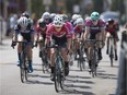Women compete in the Tour di Via Italia on Erie St., Sunday, Sept. 3, 2017.