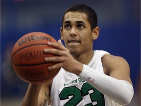 Seen in this 2009 file photo with the Herman Green Griffin Jordon Gauthier is attending this weekend's NBL of Canada Combine in Windsor in hopes of landing a roster spot in the league. (Nick Brancaccio / The Windsor Star)