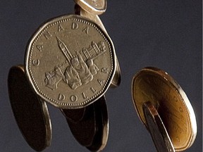 The Canadian loonie