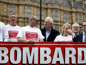 Workers from Bombardier are pressing the UK government to take urgent action to help secure their jobs in the face of mounting concerns over a trade dispute with the United States. /