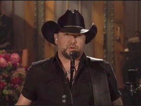 Jason Aldean performed a Tom Petty song in the cold open of this week's Saturday Night Live.