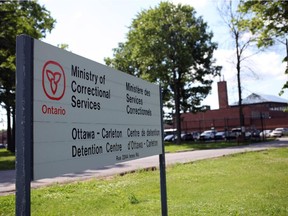 The Ottawa-Carleton Detention Centre, which the government promises to replace with a new jail soon.