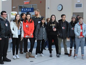 Local students toured the Canadian War Museum in Ottawa as part of the 200 Veterans with 200 Students event.