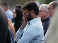 Windsor Islamic Council held a community vigil on Oct. 3, 2017, outside city hall in the wake of recent terrorist attacks in Edmonton and Las Vegas. Approximately 50 people attended the event. Ovais Siddiqui is shown here during the vigil.