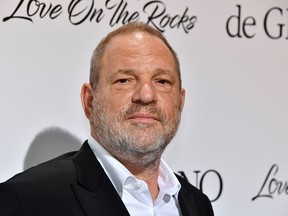 Weinstein at a photocall at the 70th Cannes Film Festival, at the Cap-Eden-Roc hotel in Antibes, near Cannes, southeastern France, on May 23, 2017.