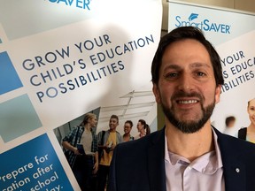 Adam Vasey, the director of advocacy and outreach for the Windsor Downtown Mission, was at the Glengarry Ontario Early Years Centre on Nov. 20, 2017, promoting the Canada Learning Bond which gives eligible children up to $2,000 for post-secondary education.