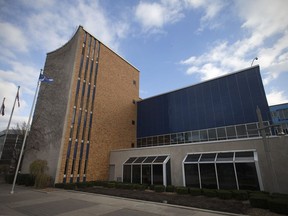 Old Windsor city hall, shown Nov. 22, 2017.