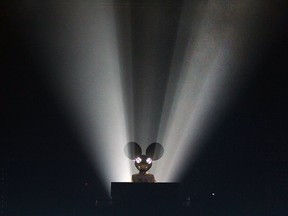 deadmau5 performs on Oct. 6, 2017 at the Colosseum at Caesars Windsor.