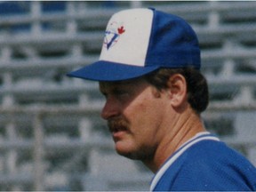 Catcher Ernie Whitt, of the Toronto Blue Jays, is shown in this 1985 photo.