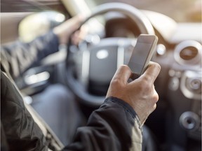 Texting while driving is distracted driving.