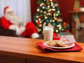 Sure, kids like to leave milk and cookies out for Santa on Christmas Eve. But what else do you do to help him out during that long night?