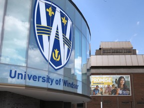 The University of Windsor is seen on April 17, 2017 in Windsor.